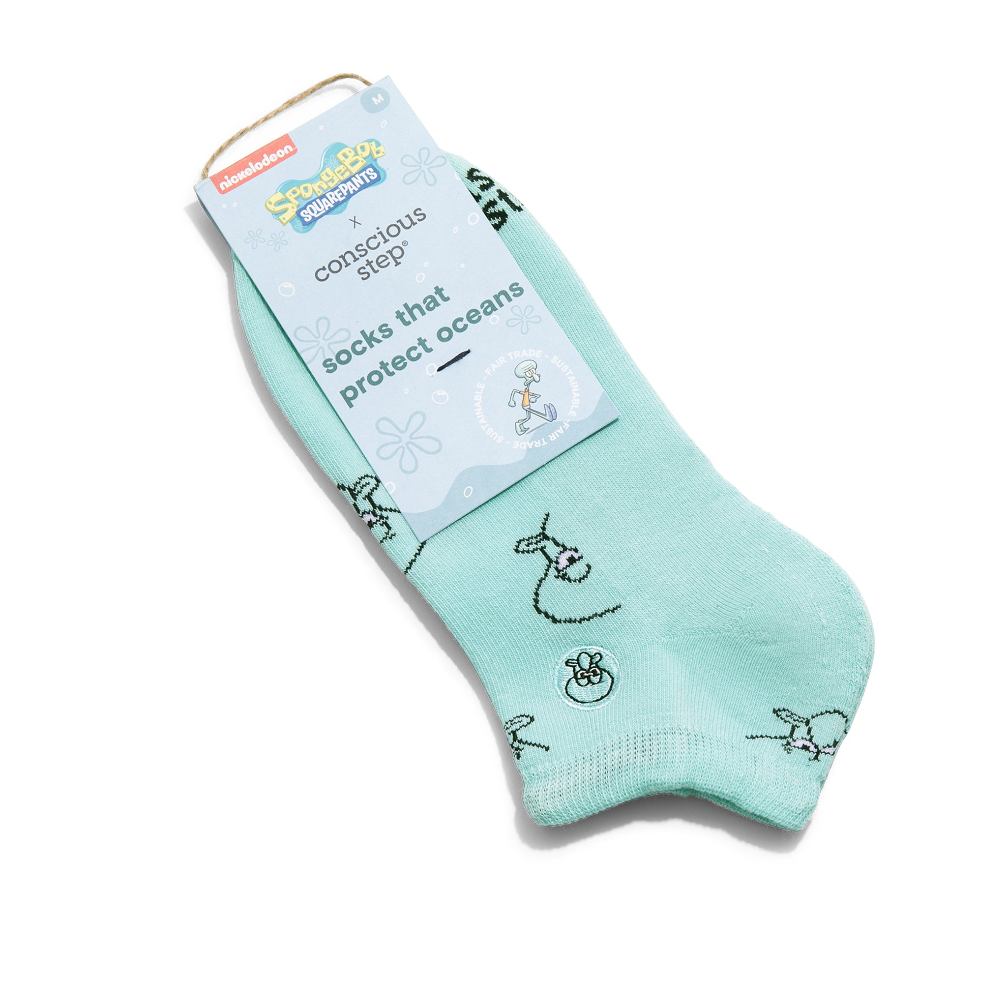 Squidward Socks that Protect Oceans