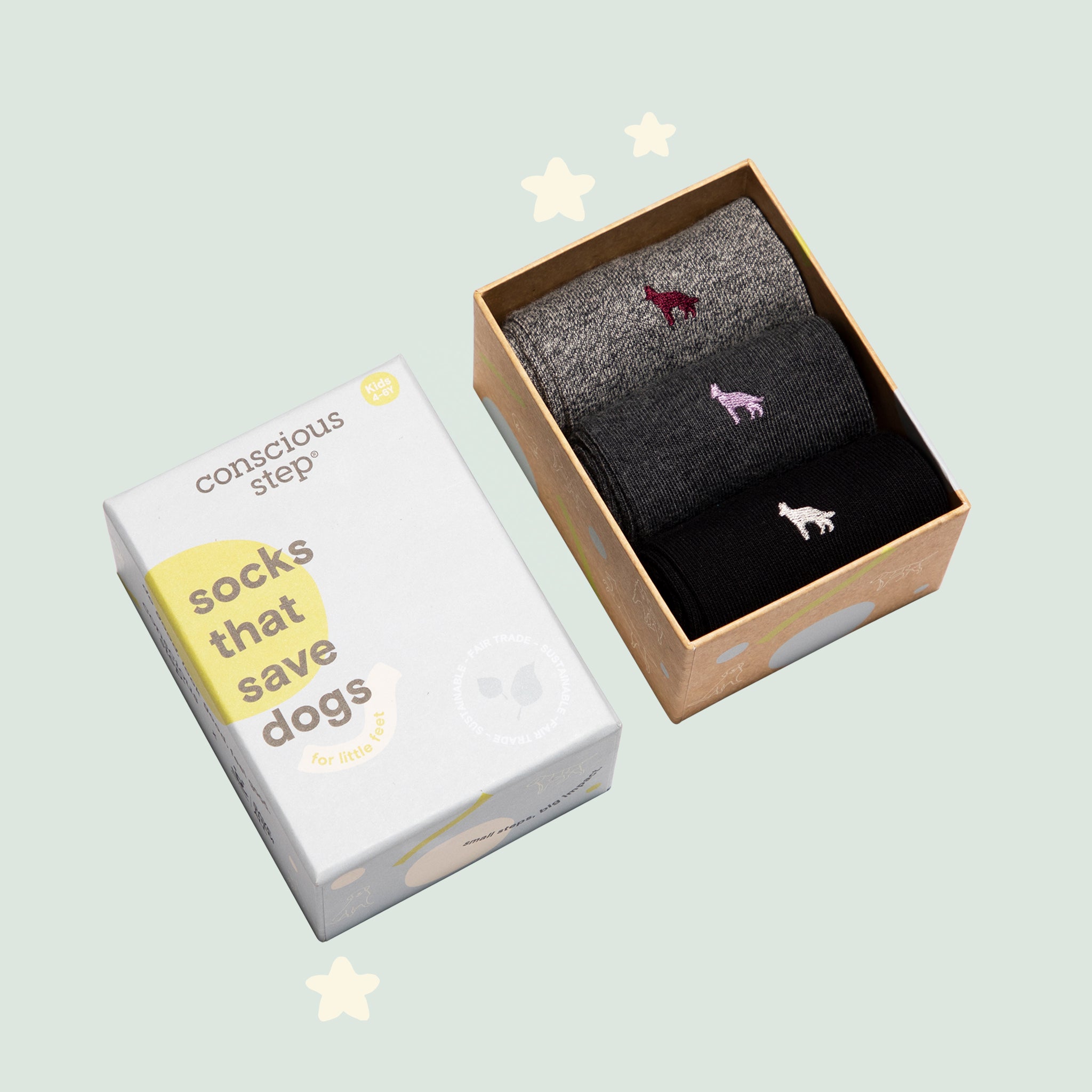 Kids Socks that Save Dogs