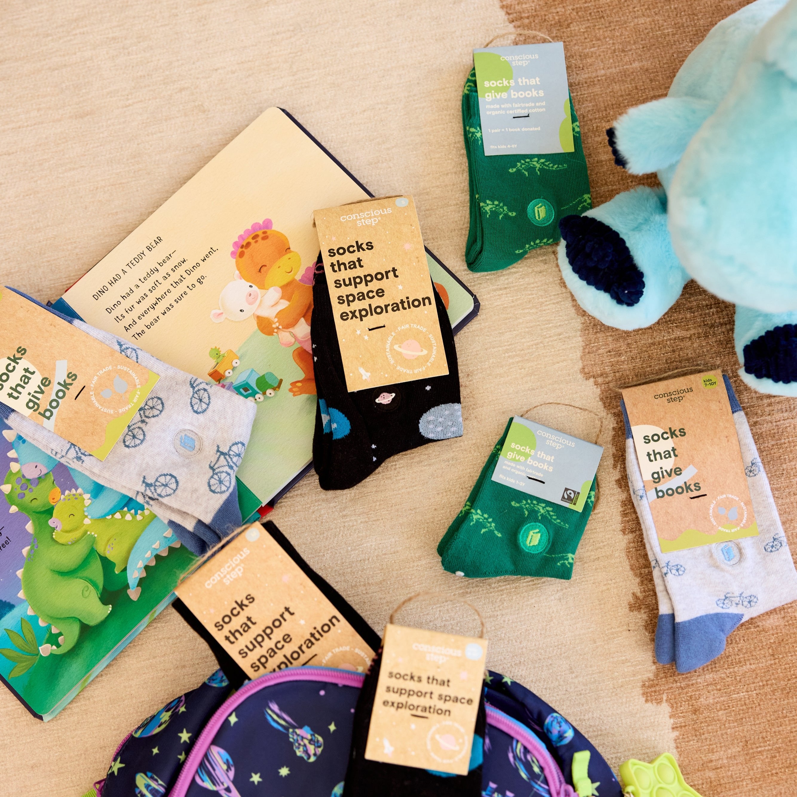 kids two pair sock subscription: build your own